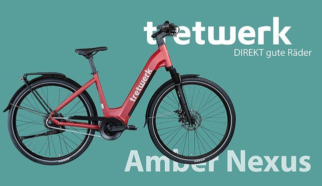 Tretwerk Amber Nexus E-Citybike