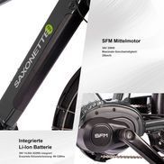Starker Mittelmotor und integrierter Hochleistungsakku