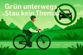 Staufrei und grün durch die Stadt.