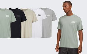 Das T-Shirt JJECORP LOGO TEE