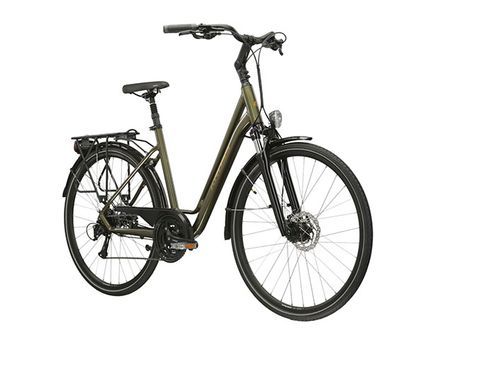 KROSS Citybike Sentio 4.0 Khaki 27 Gänge – Stilvoll durch die Stadt