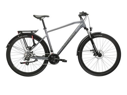 KROSS Mountainbike Hexagon 2.0 27,5" grau 21 Gänge mit Beleuchtung