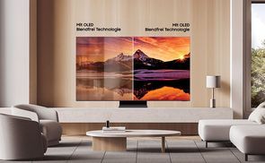 Genieße ein OLED-Bild ohne Spiegelungen