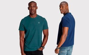 Einfarbiges T-Shirt