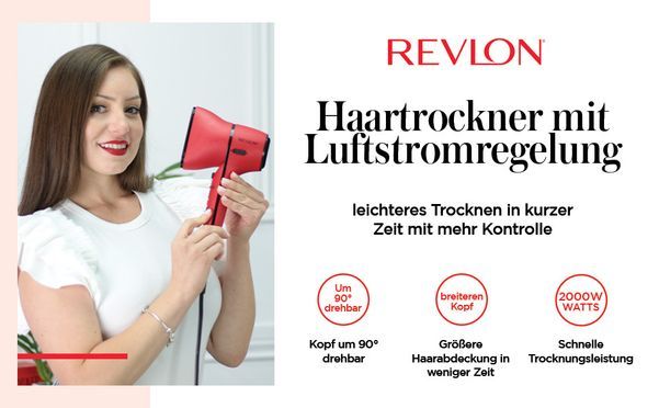 REVLON Haartrockner mit Luftstromregelung Trockner Airflow Control - RVDR5320