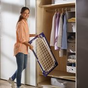 Platzsparende Verstauung