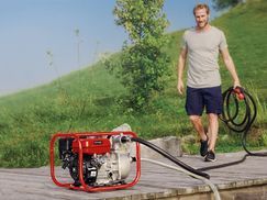 Gartenbewässerung und Entwässerung auch ohne Stromquelle!