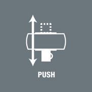 Die Knarre Zyklop Metal Push