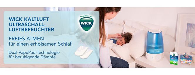 Wick Kaltluft Ultraschall Luftbefeuchter WUL565