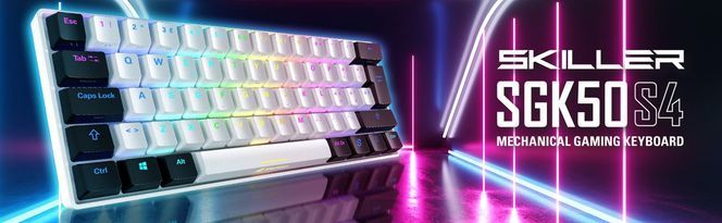SKILLER SGK50 S4 Kailh Red white it