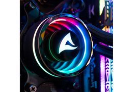 Drehbares Sharkoon-Logo