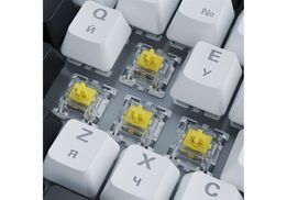 Vorinstallierte Schalter Gateron Yellow
