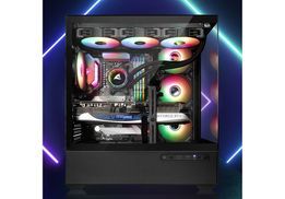 Idealer Airflow für Glasgehäuse