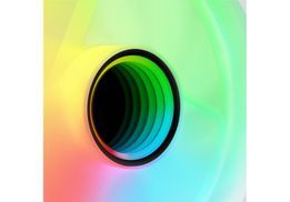 Stylischer Infinity-Spiegel-Effekt