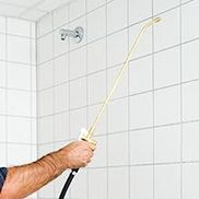 Düse, Lanze und Pumpe aus Messing
