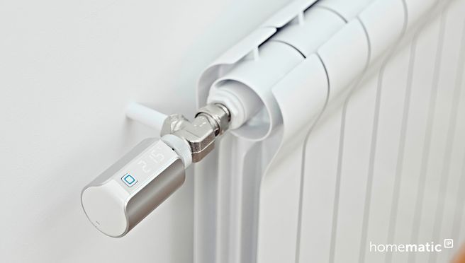 Homematic IP Heizkörperthermostat – Evo, silber