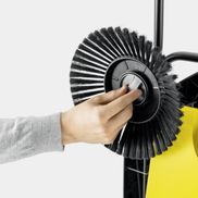 Praktische Verschlusskappe für Seitenbesen