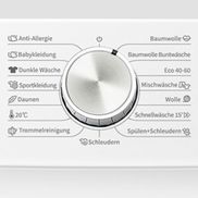 Waschen mit Programm