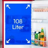 Geräumiger Kühlschrank