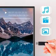 Medienwiedergabe direkt vom USB-Stick