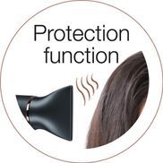 Protection function - Zum Schutz der Haare
