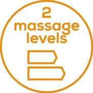 Zwei Massageintensitäten