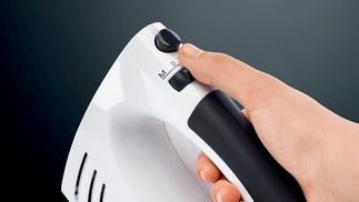 Volle Kontrolle beim Mixen mit 5 Geschwindigkeiten.