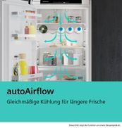 Gleichmäßige Kühlung für längere Frische