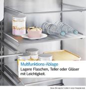 Lagere Flaschen, Teller oder Gläser mit Leichtigkeit.