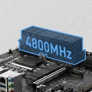 4 x DDR4 Dual Channel (4800 MHz OC)*