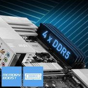 4 x DDR5 Dual Channel (9200+ MT/s OC)*