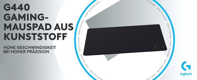 G440 Hard Gaming Mouse Pad