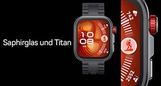 Saphirglas und Titan