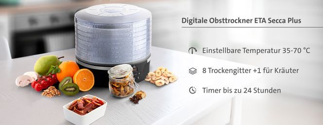 ETA Dörrautomat Secca Plus ETA830190000