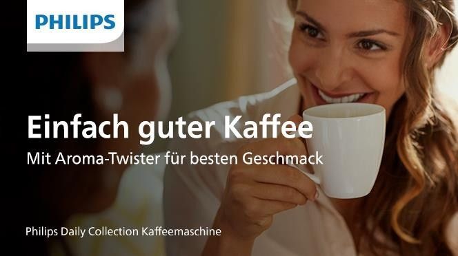 Philips Daily Collection HD7461/20 Kaffeemaschine