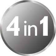 Einzigartiges 4-in-1-Design