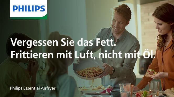 Philips 3000 series Essential HD9200/90 Airfryer Compact - 4 Personen