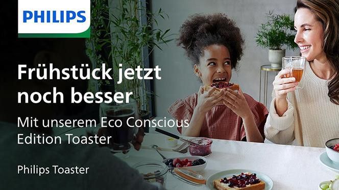 Philips Eco Conscious Edition HD2640/10 Toaster 5000er Serie