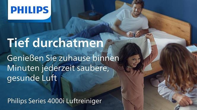 Philips 4000i Series AC4236/10 Luftreiniger für besonders große Räume