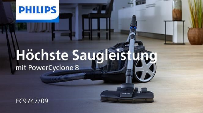 Philips PowerPro Expert FC9747/09 Beutelloser Staubsauger