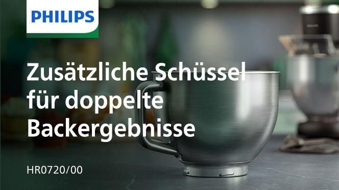 Philips Kitchen Machine 7000 series HR0720/00 Zusätzliche Zubehörschüssel – 5,5 l Fassungsvermögen