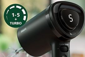 5 Geschwindigkeitsstufen und Turbostufe