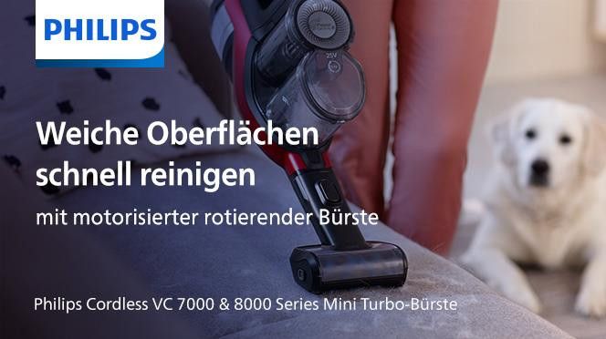 Philips Akkusauger 7000 & 8000 Series XV1684/01 Mini Turbo-Bürste