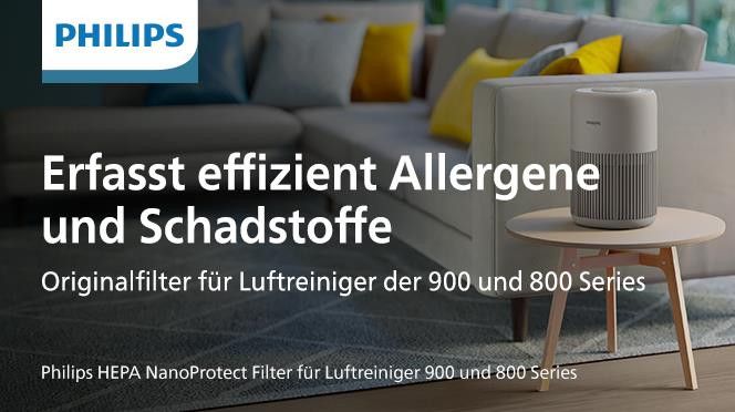 Philips Luftreiniger 900 und 800 Series