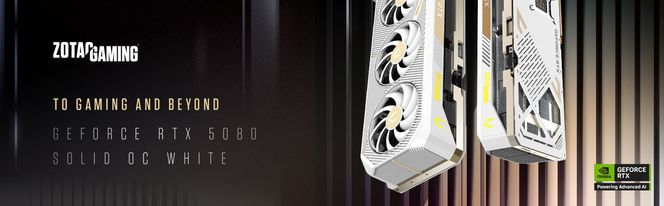 ZOTAC GAMING GeForce RTX 5080 SOLID OC White Edition