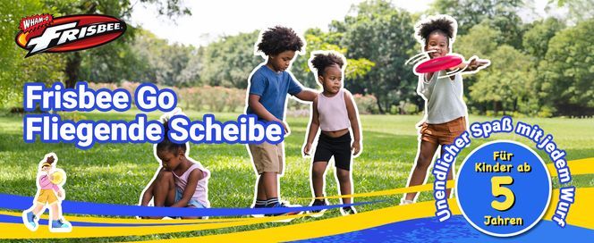 Wham O Frisbee Go – Leichte Wurfscheibe für Kinder ab 5 Jahren