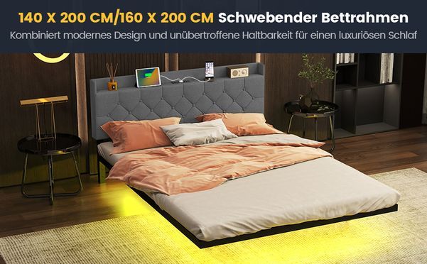 Hochwertige Bettgestelle von COSTWAY