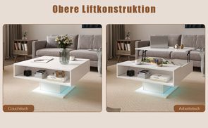 Multifunktionaler Couchtisch 