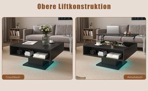 Multifunktionaler Couchtisch 