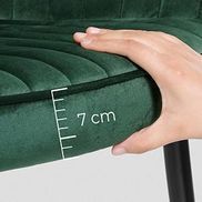 Komfortable gepolsterte Sitzschale